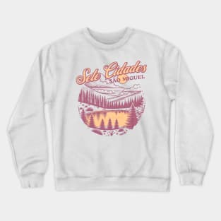 Sete Cidades, Sao Miguel, Acores, Portugal Crewneck Sweatshirt